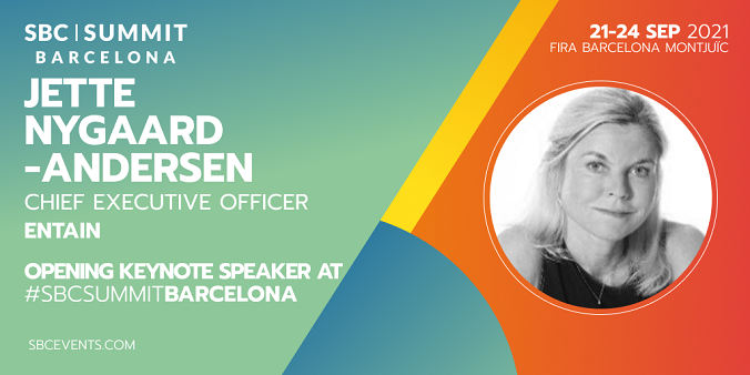 Jette Nygaard-Andersen to deliver ‘Entain to Entertain’ keynote at SBC Summit Barcelona