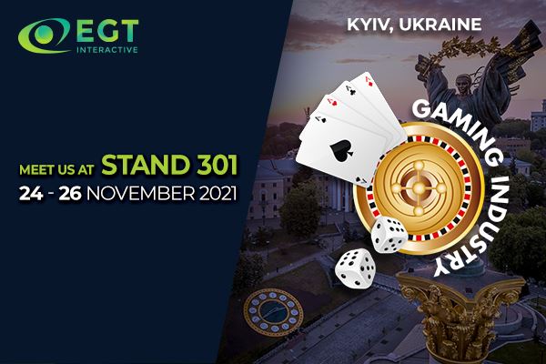 EGT Interactive will join Gaming Industry Exhibition in Kyiv
