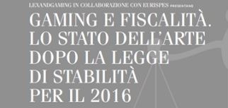 Roma, il 7 giugno si parla di giochi e fiscalità con Eurispes e Lexandgaming