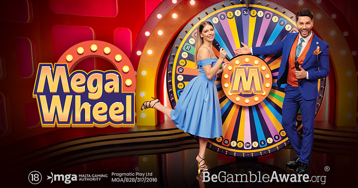 Pragmatic Play reveals Mega Wheel, its first live casino game show