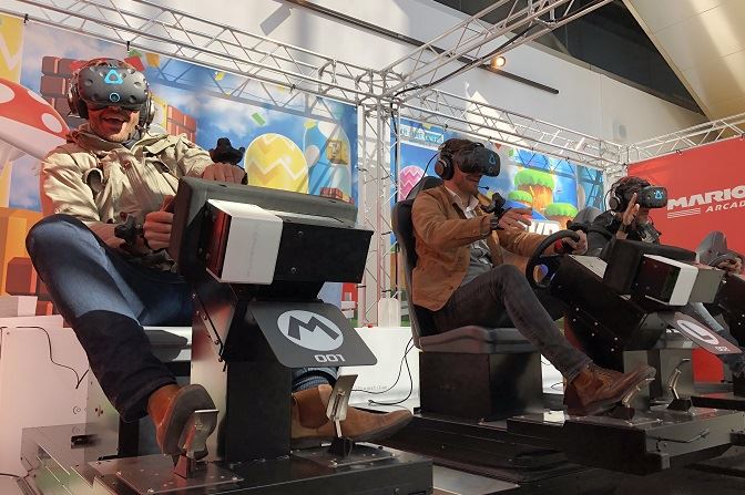 Mario Kart Vr officially launches in France