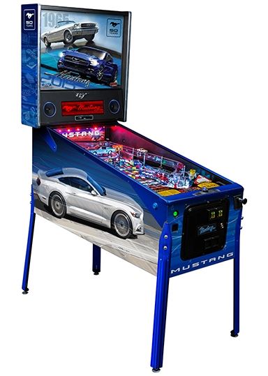 Stern Pinball Unveils ‘Top Secret’ Images of the 50-Years-of-Mustang Limited Edition