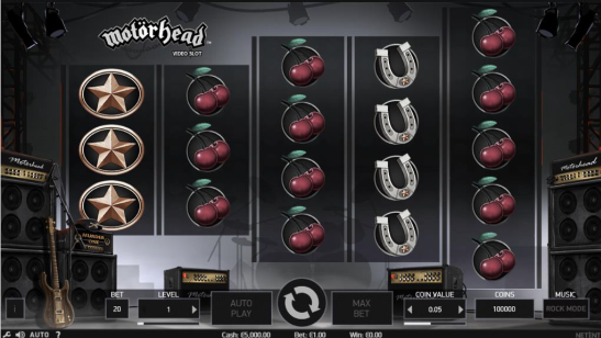 NetEnt presents Motorhead, their rocking finale slot game