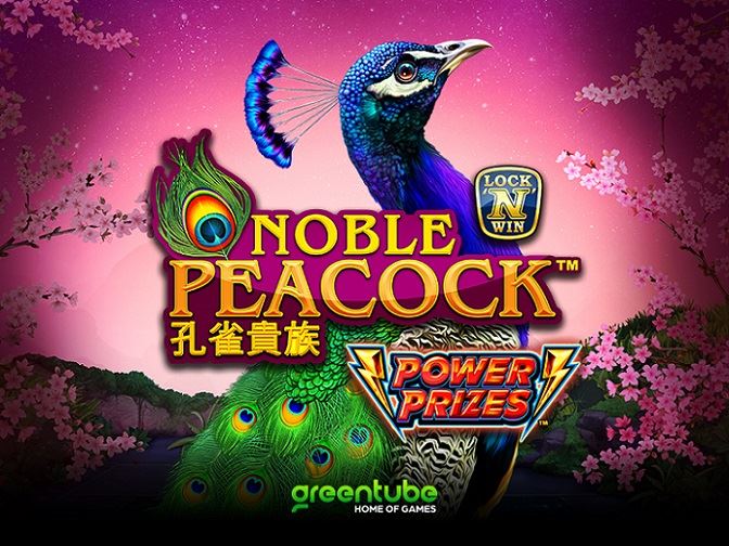 Elegance abounds in Greentube’s Power Prizes - Noble Peacock