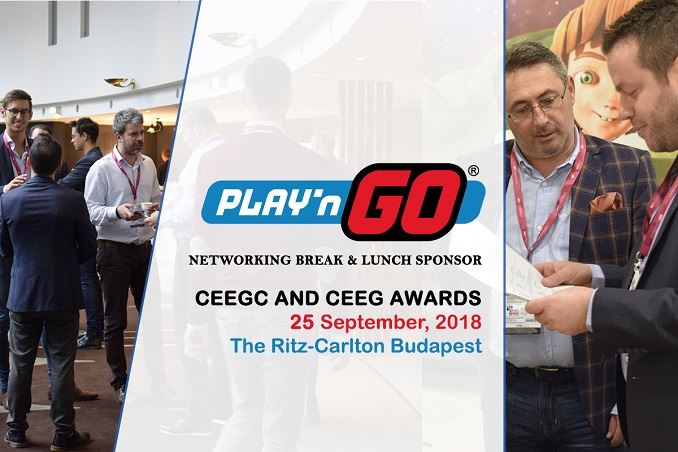 Play'n Go Networking Break and Lunch Sponsor at Ceeegc 2018 Budapest