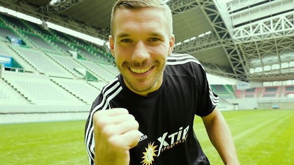 Lukas Podolski: "Full Speed Ahead with XTiP"!