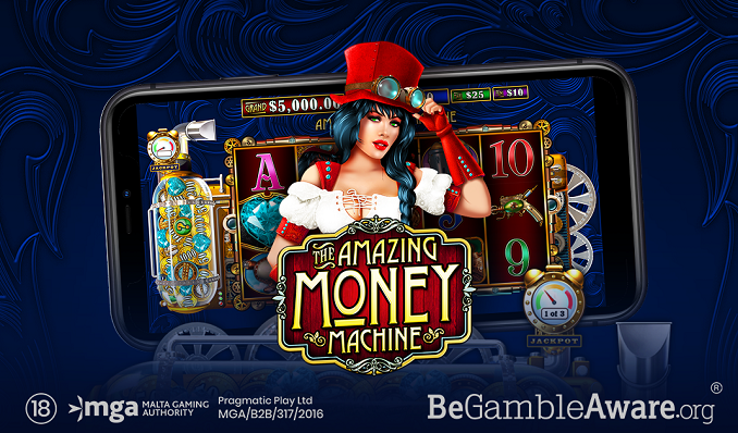 Pragmatic Play gets ready to churn out wins in The Amazing Money Machine