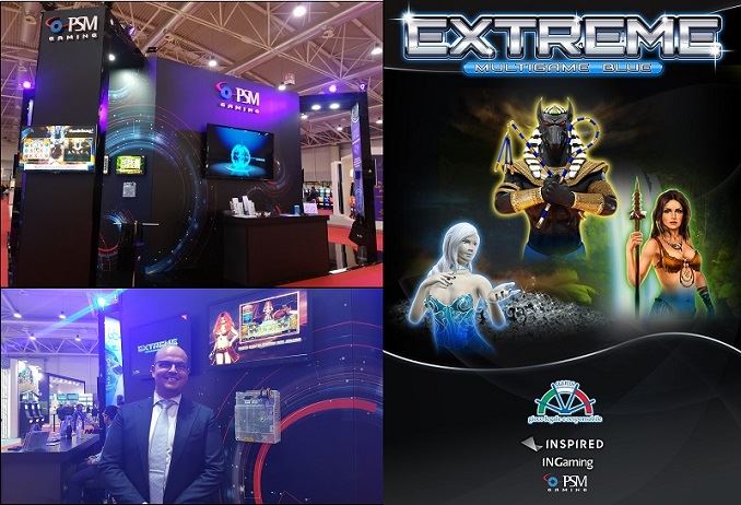 Psm Gaming a Enada Roma con il multigioco Extreme Multigame Blue