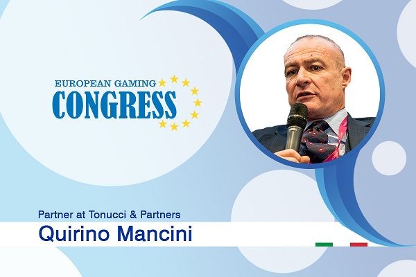 Quirino Mancini (Tonucci & Partners) takes on several roles during European Gaming Congress 2019 Milan