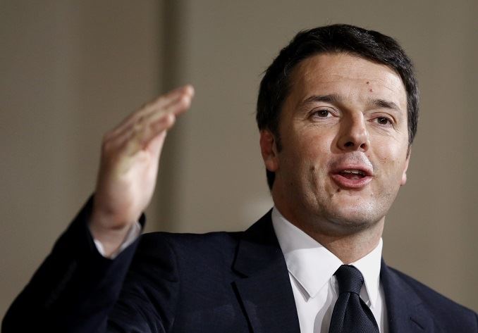 Il premier Renzi: 'Via le slot da bar e tabacchi senza stanza separata'