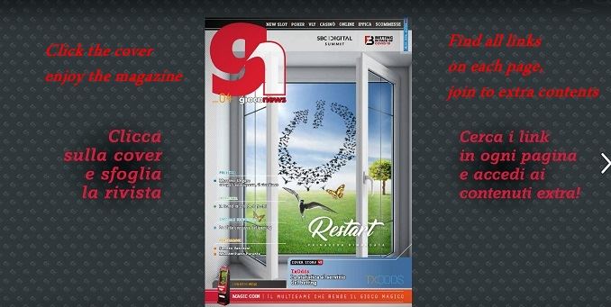 Gioco News magazine: the April issue is online with a new format