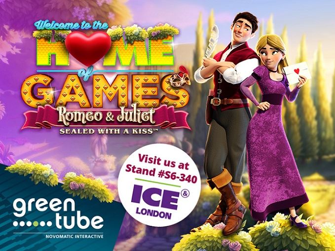 Greentube to reveal Romeo & Juliet – Sealed with a Kiss at ICE London 2020