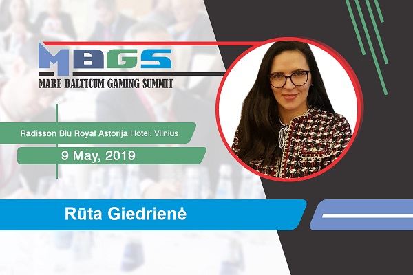 Rūta Giedrienė (Gaming Control Authority, Lithuania) will join the speakers’ list at Mare Blaticum Gaming Summit 2019