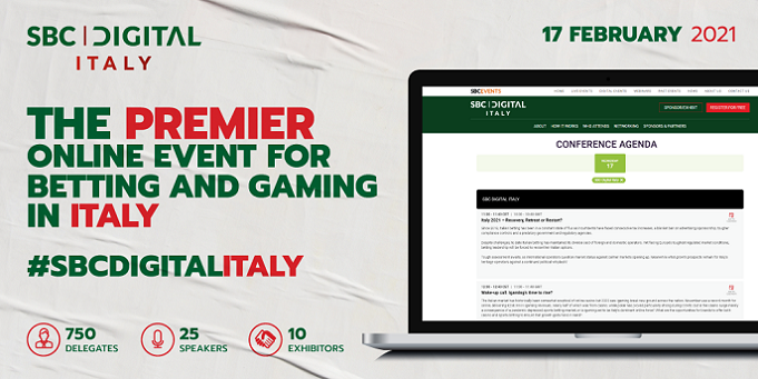 SBC Digital Italy set to address betting and gaming industry’s biggest issues