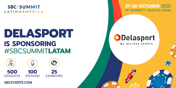 Delasport announced as SBC Summit Latinoamérica sponsor