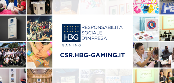 Hbg Gaming presenta il sito dedicato alla Responsabilità Sociale d’Impresa