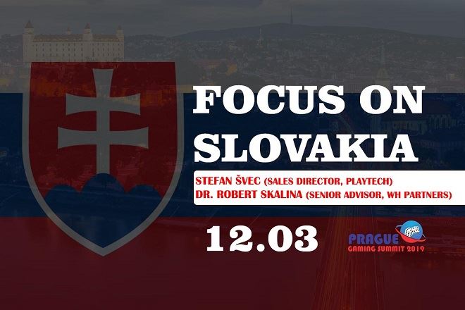 Slovakian gambling market analysis with Dr. Robert Skalina (WH Partners) and Stefan Švec (Playtech) at Prague Gaming Summit 3