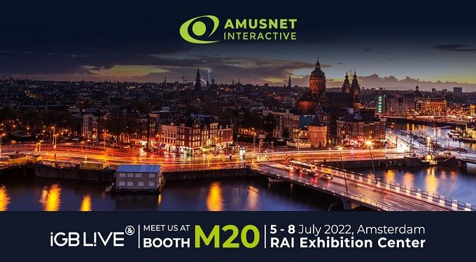 Amusnet Interactive showcases new products at iGB Live 2022