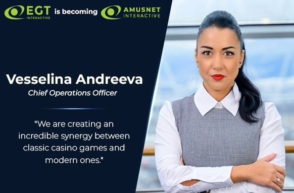 Online game, Andreeva (Amusnet Interactive): 'The power of change'