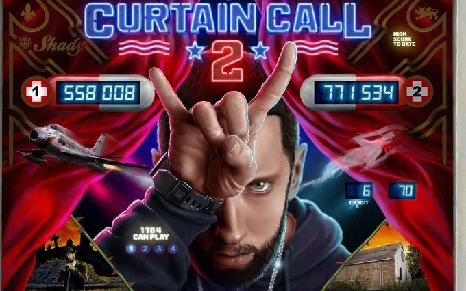 Eminem: il nuovo disco Curtain Call richiama il flipper