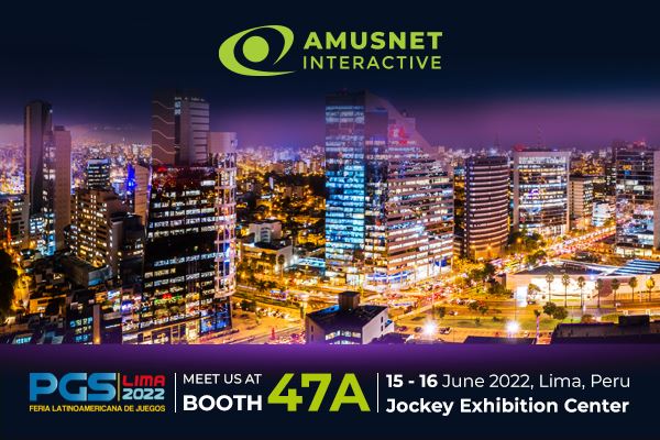 Amusnet Interactive for the first time at Peru Gaming Show