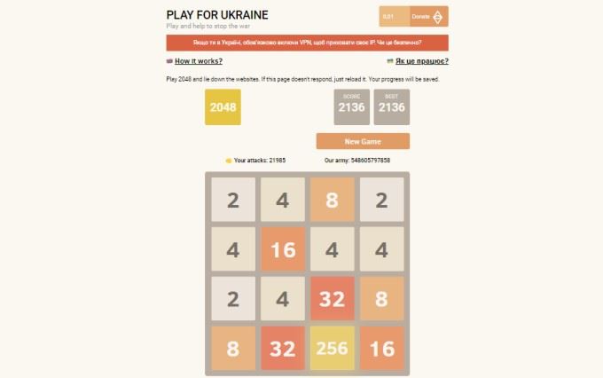 Gioconews - Playforukraine.life, Anche Un Videogame In Campo Per ...