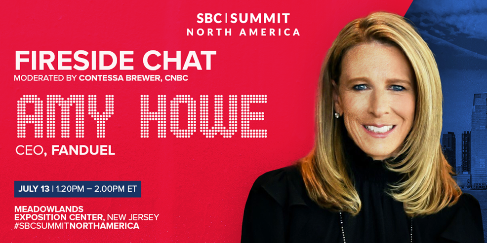 FanDuel’s Amy Howe to participate in keynote fireside chat at SBC Summit North America