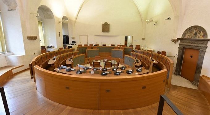 Nella foto: il consiglio comunale di Perugia © Perugia comunica