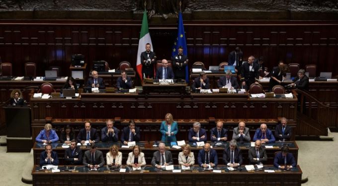 Foto tratta dal profilo Instagram della Camera dei Deputati