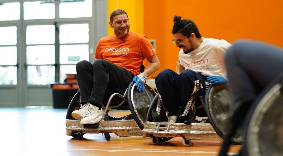 Francesco Totti al Betsson sport day