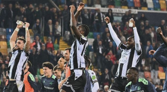 Foto tratta dal profilo Instagram dell'Udinese