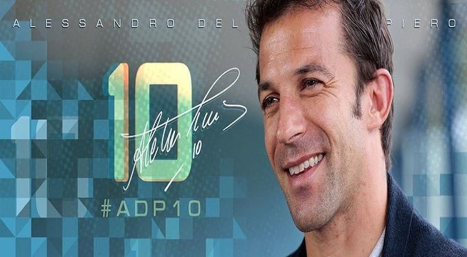 © Alessandro Del Piero - Pagina Facebook ufficiale 