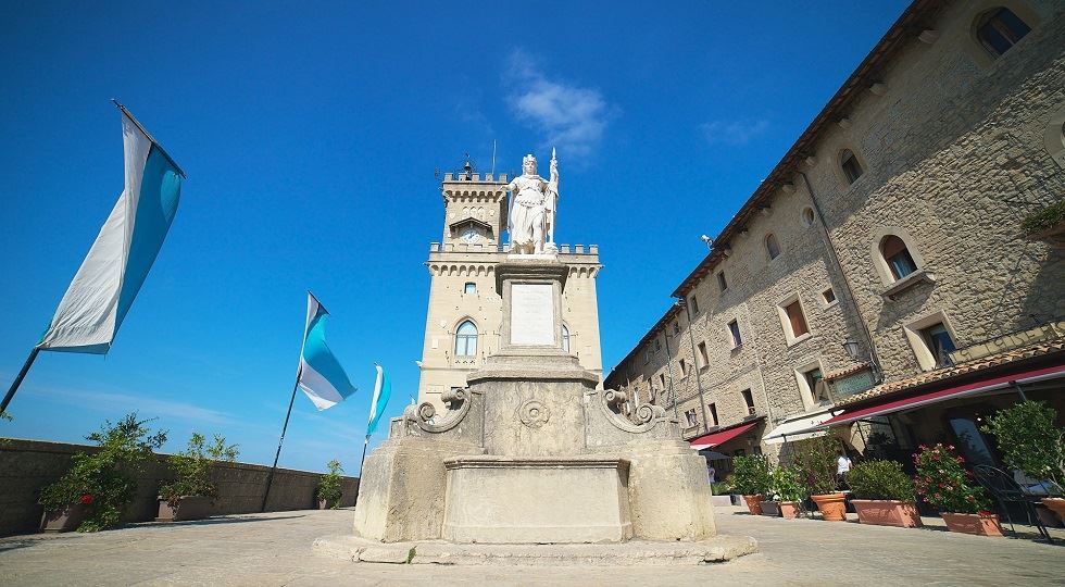 Nella foto: il Palazzo pubblico di San Marino Patrick / Unsplash 