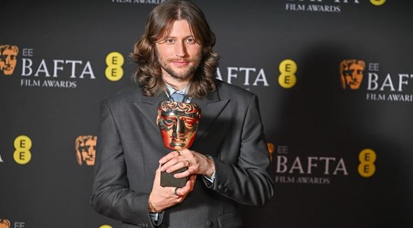 Nella foto: Il compositore svedese  Ludwig Göransson ai Bafta film awards ©Getty