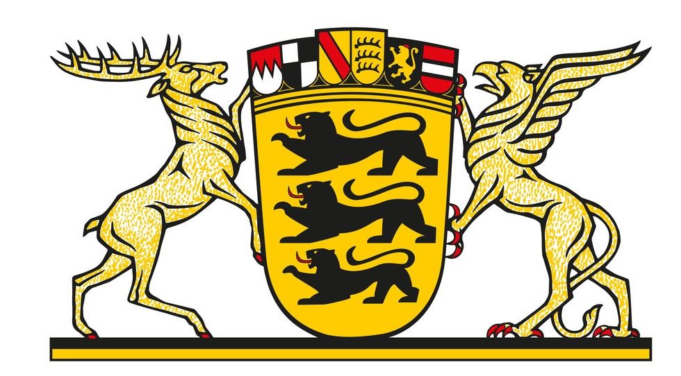 Lo stemma dello stato di Baden-Württemberg