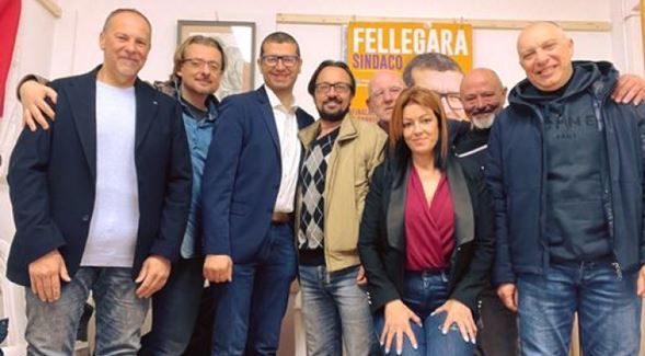 Foto tratta dalla pagina Facebook del candidato sindaco Fulvio Fellegara
