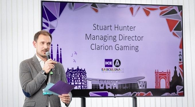 L'amministratore delegato di Clarion gaming, Stuart Hunter