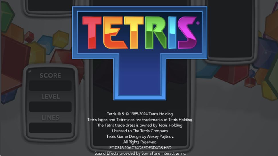 Foto: homepage di Tetris.com